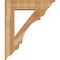 Ekena Millwork Olympic Traditional Rough Sawn Bracket, Western Red Cedar, 6"W x 32"D x 38"H BKT06X32X38OLY01RWR - alternate 3